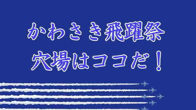 かわさき飛躍祭にブルーインパルス