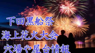 下田黒船祭海上花火大会