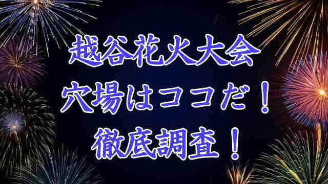 越谷花火大会